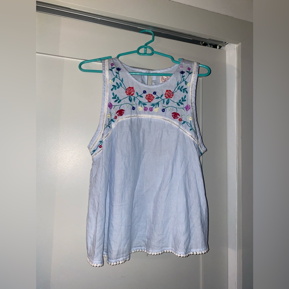 embroidered blouse